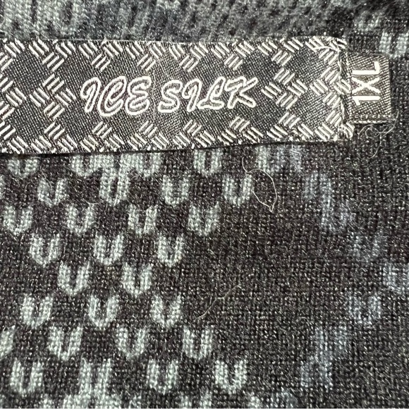 ICE Silk Plaid V-Neck Tunic Mini Dress Woman’s Size 1XL - Picture 10 of 12